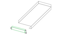 Option oreille avec réservation pour joint