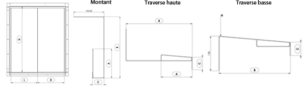 Plan PrecHab Volet coulissant