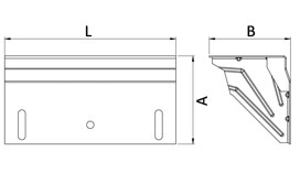 Plan équerre renfort PG double