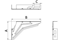 Plan équerre renforcée PG