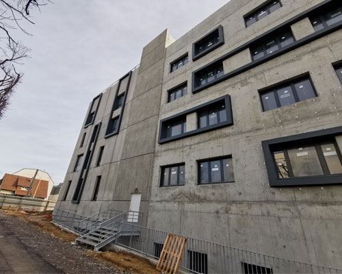 Chantier Polyclinique du Parc